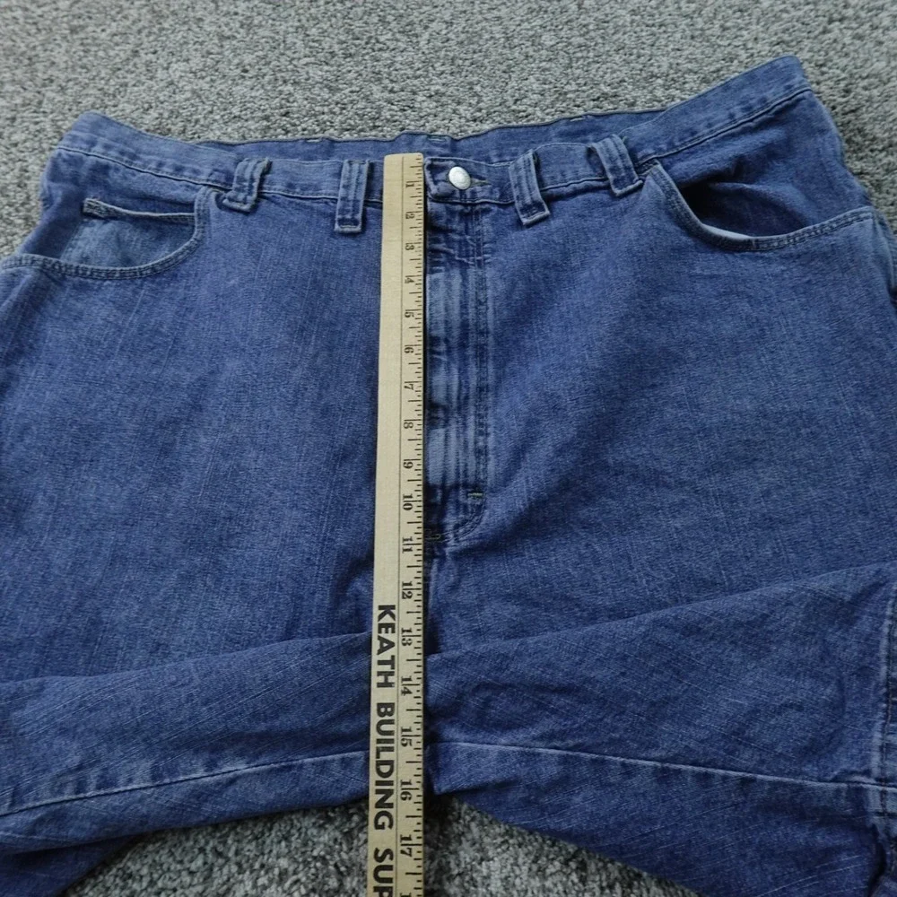 Wrangler‎ Shorts Mens 44 Dark Blue Denim Jean Jorts Carpenter Utility Work Skate